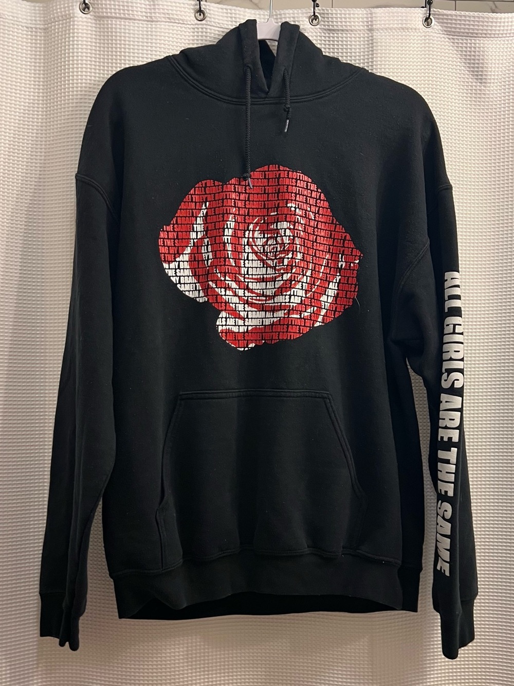 Juice Wrld all girls are the same rose tour hoodie